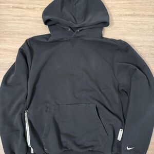 Nike Men's Black and Navy Hoodie